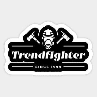 The Trendfighter (White) Sticker